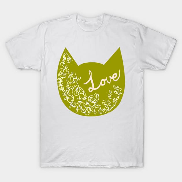 LOVE CAT T-Shirt by MoreThanThat